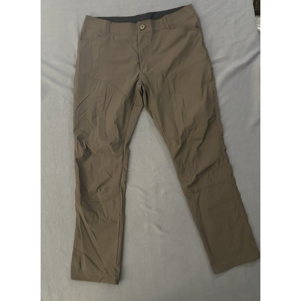 Kuhl Pants Mens 36x32 Brown Renegade Outdoor Hiking Trek Utility Stretch